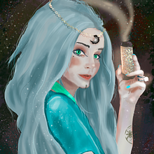 Mi proyecto del curso: Pintura digital de personajes en Photoshop. Un progetto di Character design, Illustrazione digitale, Disegno digitale e Pittura digitale di Juan Daniel Delgadillo Pulgarin Identificado con C.C 1073253513 - 31.08.2023