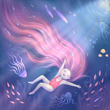 My project for course: Children’s Illustration with Procreate: Paint Magical Scenes . Traditional illustration, Digital Illustration, Children's Illustration, Digital Painting, and Picturebook project by Xenia Goretskaya - 08.22.2023