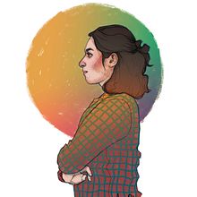 Técnica mixta: boceto a lápiz con técnicas digitales.. Un proyecto de Ilustración tradicional y Diseño gráfico de Ana María Soler Lajarín - 22.08.2023