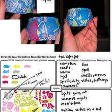 First exercise :) “Find inspiration anytime, anywhere”. Un progetto di Graphic design, Product design, Pattern design, Design di poster , Disegno digitale e Teoria del colore di Ana Goncalves - 23.08.2023