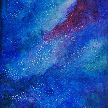 universo_serie. Traditional illustration, Watercolor Painting, and Fine Arts project by Martina Scolieri - 08.23.2023