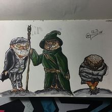 Mi proyecto del curso: Creación de personajes antropomorfos. Un proyecto de Ilustración tradicional, Diseño de personajes, Dibujo, Ilustración digital y Pintura a la acuarela de Guillermo Benítez - 23.08.2023