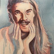 My project for course: Artistic Portrait with Watercolors. Fine Arts, Painting, Watercolor Painting, and Portrait Drawing project by Paula - 08.23.2023