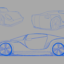 Mi proyecto del curso: Diseño de automóviles: el boceto del HIVOLT. Un progetto di Design, Design industriale, Product design e Bozzetti di Aarón Muñiz Ordóñez - 23.08.2023