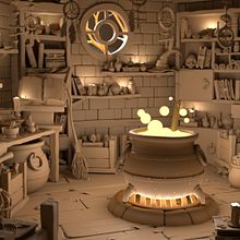 Meu projeto do curso: Criação de cenários 3D com Maya a partir do zero. 3D, 3D Modeling, and 3D Design project by Gabriela Trombetta - 08.22.2023