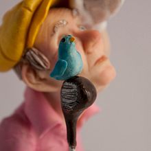 Previous polymer clay sculptures. Escultura, e Artesanato projeto de Brenda Helfrich - 23.08.2023