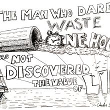 The Man Who Dare.... Traditional illustration project by Ed Rivis - 08.23.2023