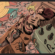 Mi proyecto del curso:  Ilustración a todo volumen con Procreate. Traditional illustration, Digital Illustration, and Digital Drawing project by luiscolmenerorodriguez - 08.23.2023