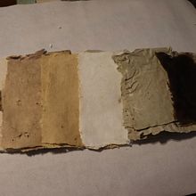 Meu projeto do curso: Elaboração artesanal de papel Pedro Rafael Gomes. Un progetto di Artigianato, Belle arti, Rilegatura e DIY di Pedro Rafael Neto Gomes - 24.08.2023