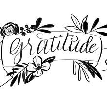 Grateful. Watercolor Painting project by Caryn Brame - 08.24.2023