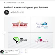 Mi proyecto del curso: Freelance: comienza tu carrera creativa con Fiverr . Desain Grafis, Dan Desain Logo proyek oleh Maria Belén Fernández - 08.15.2023