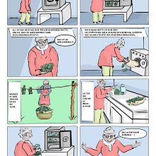Mein Abschlussprojekt für den Kurs: Einführung in Clip Studio Paint: Zeichne Comicstrips. Traditional illustration, Comic, and Digital Illustration project by Regina Störk - 08.25.2023