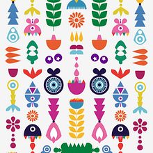 Il mio progetto del corso: Design di motivi tessili per l’arredamento d’interni . Pattern Design, Vector Illustration, Digital Illustration, and Printing project by Maria - 08.25.2023
