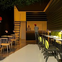 Currulao Restaurant. Un proyecto de Diseño, Arquitectura, Ilustración arquitectónica, Arquitectura interior, Diseño de interiores, Interiorismo, Marketing y Marketing Digital de Davis Javier Vanegas López - 02.12.2020
