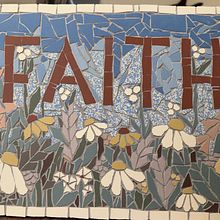 My project for course: Modern Mosaic Art: Make Floral Compositions with Tiles. Arts, Crafts, Furniture Design, Making, Ceramics, Interior Decoration, and DIY project by sajch500 - 08.26.2023
