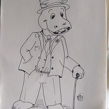 Mi proyecto del curso: Dibujo a lápiz de animales realistas para cuentos. Character Design, Pencil Drawing, Drawing, and Children's Illustration project by Maria - 08.26.2023