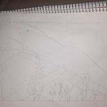 My project for course: Landscape Painting with Gouache for Beginners. Artes plásticas, Pintura, Ilustração naturalista, e Pintura guache projeto de Shobha Ramaswamy - 26.08.2023