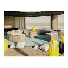 Mi proyecto del curso: ArchViz de interiores: crea diseños 3D surrealistas con Blender. Architecture, Interior Architecture, Digital Architecture, and ArchVIZ project by dcanulhoo - 08.27.2023