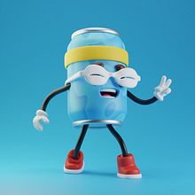 Vaya lata.. Un proyecto de Ilustración tradicional, Diseño de personajes 3D y Animación 3D de Héctor Pérez Latorre - 27.08.2023