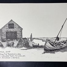 My project for course: Illustrated Diary: Fill Your Sketchbook with Experiences. Un progetto di Illustrazione tradizionale, Bozzetti, Disegno, Sketchbook e Illustrazione con inchiostro di Jenni - 27.08.2023