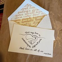 Il mio progetto del corso: Lettering in piccolo formato. Projekt z dziedziny Trad, c, jna ilustracja, T, pografia,  Pismo dekorac i jne użytkownika Lisa Contri - 27.08.2023