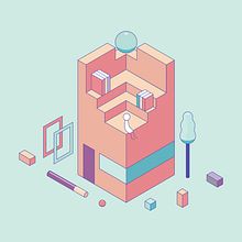 Mi proyecto del curso: Animación isométrica con Illustrator y After Effects. Projekt z dziedziny  Animacja, Grafika wektorowa, Animacje 2D, Ilustracja c i frowa użytkownika Irene Cantero Moreno - 27.08.2023