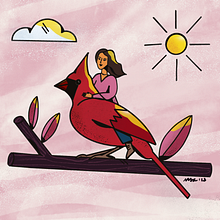 Mi proyecto del curso: Composición creativa para ilustración con Procreate. Traditional illustration, Creativit, Digital Illustration, and Digital Drawing project by Marcela Altamirano - 08.27.2023