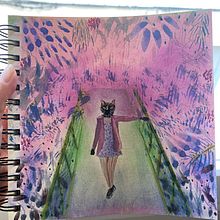 Experimentación: Puentes colgantes. Un proyecto de Ilustración tradicional, Bellas Artes, Bocetado, Dibujo y Sketchbook de Cecilia Villarroel Vergara - 27.08.2023