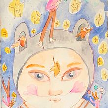 Mi proyecto del curso: Ilustración surrealista con acuarela y tinta. Ilustração tradicional, Artes plásticas, Desenho, e Pintura em aquarela projeto de Beatriz Pérez Peiró - 28.08.2023