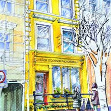Mi proyecto del curso: Dibujo arquitectónico con acuarela y tinta Ein Projekt aus dem Bereich Skizzenentwurf, Zeichnung, Aquarellmalerei, Architektonische Illustration, Sketchbook und Illustration mit Tinte von Fernando Ramirez - 28.08.2023