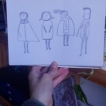 Mi proyecto del curso: Técnicas de dibujo en sketchbook para principiantes. Character Design, Sketching, Pencil Drawing, Drawing, and Sketchbook project by Yesica Anaya - 08.28.2023