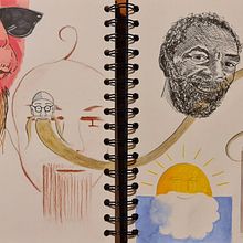 My project for course: Illustration Techniques to Unlock your Creativity. Design, Traditional illustration, Fine Arts, Painting, Creativit, Creating with Kids, and Sketchbook project by sjwsarahjane - 08.25.2023