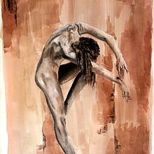 My project for course: Contemporary Drawing of the Human Figure. Projekt z dziedziny Trad, c, jna ilustracja,  Sztuki piękne,  R, sunek,  R, sunek art, st, czn, Malarstwo akr, lowe, R i sunek anatomiczn użytkownika Sandro Costa - 29.08.2023