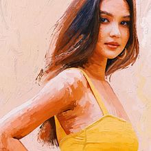 She is Candice Dela Cruz - Procreate Basics: Drawing Your First Digital Portrait - Project by Rod Lovell. Design, Traditional illustration, Fashion Design, Fashion Illustration	, Pencil Drawing, Drawing, Portrait Drawing, Realistic Drawing, Artistic Drawing, Digital Drawing, Figure Drawing, Digital Illustration, Painting, Watercolor Painting, Acr, lic Painting, Oil Painting, Digital Painting & Instagram Photograph project by Rod Lovell - 08.25.2023