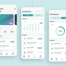  Personal Finance Mobile App. Un progetto di UX / UI di Sergio Durango - 29.08.2023