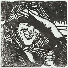Mein Abschlussprojekt für den Kurs: Holzschnitt für Porträts. Traditional illustration, Arts, Crafts, Fine Arts, Printing, Portrait Drawing, Ink Illustration, and Engraving project by Peter Schlickenrieder - 08.06.2023