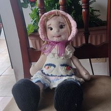 Mi proyecto del curso: Elaboración de muñecas amigurumi románticas. Projekt z dziedziny Craft, Projektowanie zabawek,  Tkactwo, Sz, dełkowanie, Amigurumi, Wzornictwo tekst i liów użytkownika Nilda Ortíz de Zevallos - 29.08.2023