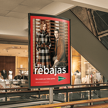 Proyecto de clase: Las rebajas de 'El Corte Inglés'. Design, and Advertising project by Andrés Martín Mena - 08.29.2023