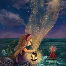 My project for course: Children’s Illustration with Procreate: Paint Magical Scenes. Traditional illustration, Digital Illustration, Children's Illustration, Digital Painting, and Picturebook project by Galina - 08.28.2023