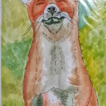 Mi proyecto del curso: Técnicas experimentales de acuarela para principiantes. Traditional illustration, Fine Arts, Watercolor Painting, and Naturalistic Illustration project by Wanda Reyes - 08.29.2023
