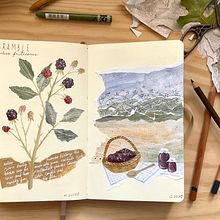 A few pages of my collage sketchbook. Traditional illustration, Fine Arts, and Collage project by Joana N - 08.30.2023