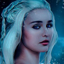Edit Photoshop Daenerys Targaryen. Fotografia projeto de Rubén Hernández - 07.01.2023