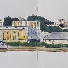 Urban sketching. Un progetto di Illustrazione tradizionale di valerie Boisse - 30.08.2023