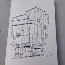 My project for course: Expressive Architectural Sketching with Colored Markers . % wayne_southwell tarafından hazırlanan Eskiz çizimi, Çizim, Mimari İllüstras, on, Eskiz defteri, Mürekkep İllüstras, Ve onu projesi - 08.30.2023