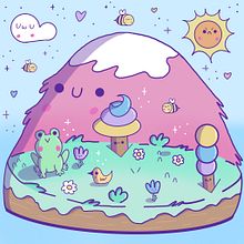 Mon projet du cours : Univers kawaii : créez des illustrations pleines de joie. Un projet de Conception de personnages, Illustration numérique , et Manga de Delphine - 30.08.2023