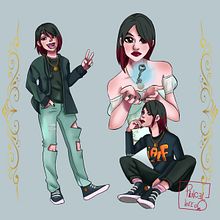 Mi proyecto del curso: Dibujo de personajes llenos de personalidad. Character Design, Sketching, Drawing, Stor, telling, Stor, board, Artistic Drawing, and Narrative project by ayyewii - 08.24.2023
