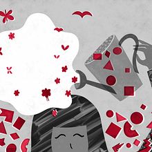 Il mio progetto del corso: Metafore visive: illustra concetti astratti. Projekt z dziedziny Trad, c, jna ilustracja, Craft, Grafika ed, torska,  Sztuki piękne,  Kolaż, Papercraft, Kreat, wność,  R, sunek, Stor, telling, Ilustracja w i dawnicza użytkownika Giulia - 31.08.2023