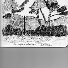 Mon projet du cours : Carnet de croquis : illustrez vos expériences personnelles. Traditional illustration, Sketching, Drawing, Sketchbook & Ink Illustration project by denis13fr - 08.31.2023