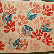 Il mio progetto del corso: Disegno con timbri handmade. Traditional illustration, Pattern Design, Printing, Sketchbook, and Engraving project by gilbarbe30 - 08.31.2023