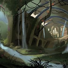 Pruebas de concept Environment. Concept Art, and Traditional illustration project by Alejandro Sancha pla - 08.28.2023